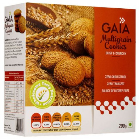 GAIA COOKIES MULTIGRAIN 200GM